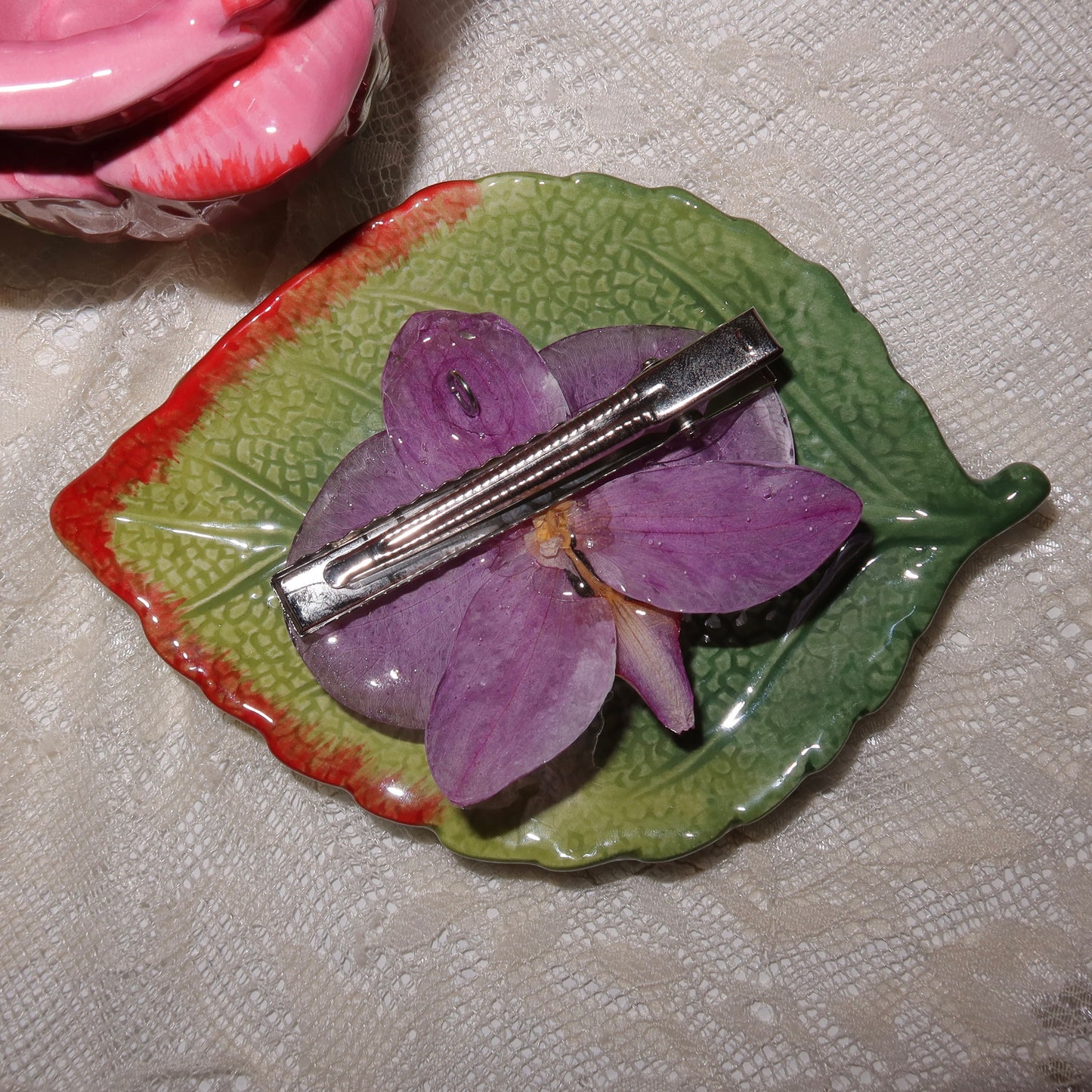 Lila Hair Clip