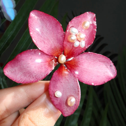 Plumeria Hair Clip🪷