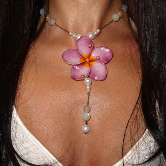 Perlita Rosa + Earrings
