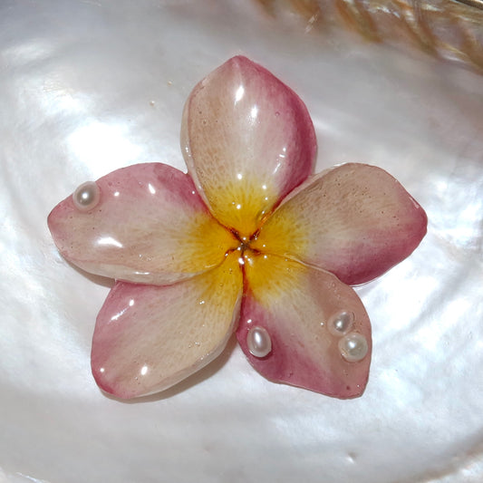 Plumeria Hair Clip 🪷